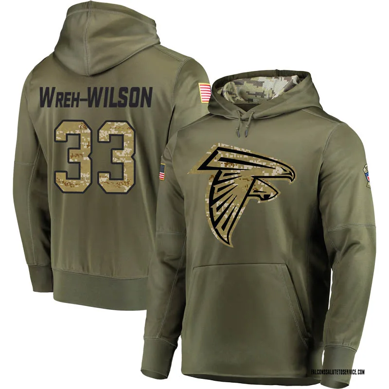 salute to service atlanta falcons hoodie