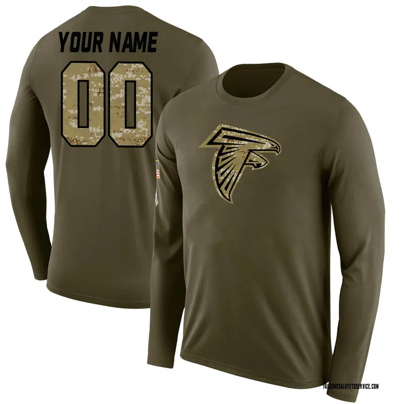 Personalized NFL Atlanta Falcons Special Salute To Service Design Hoodie -  Torunstyle